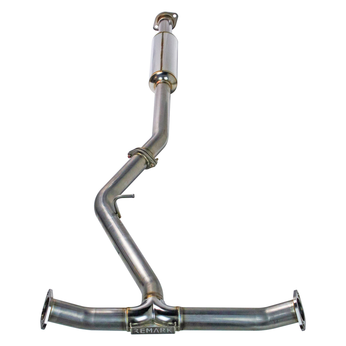 Remark 22+ Subaru WRX 2.5 in. Midpipe Kit (Resonated-Quiet) - RO-CPVB-CS2