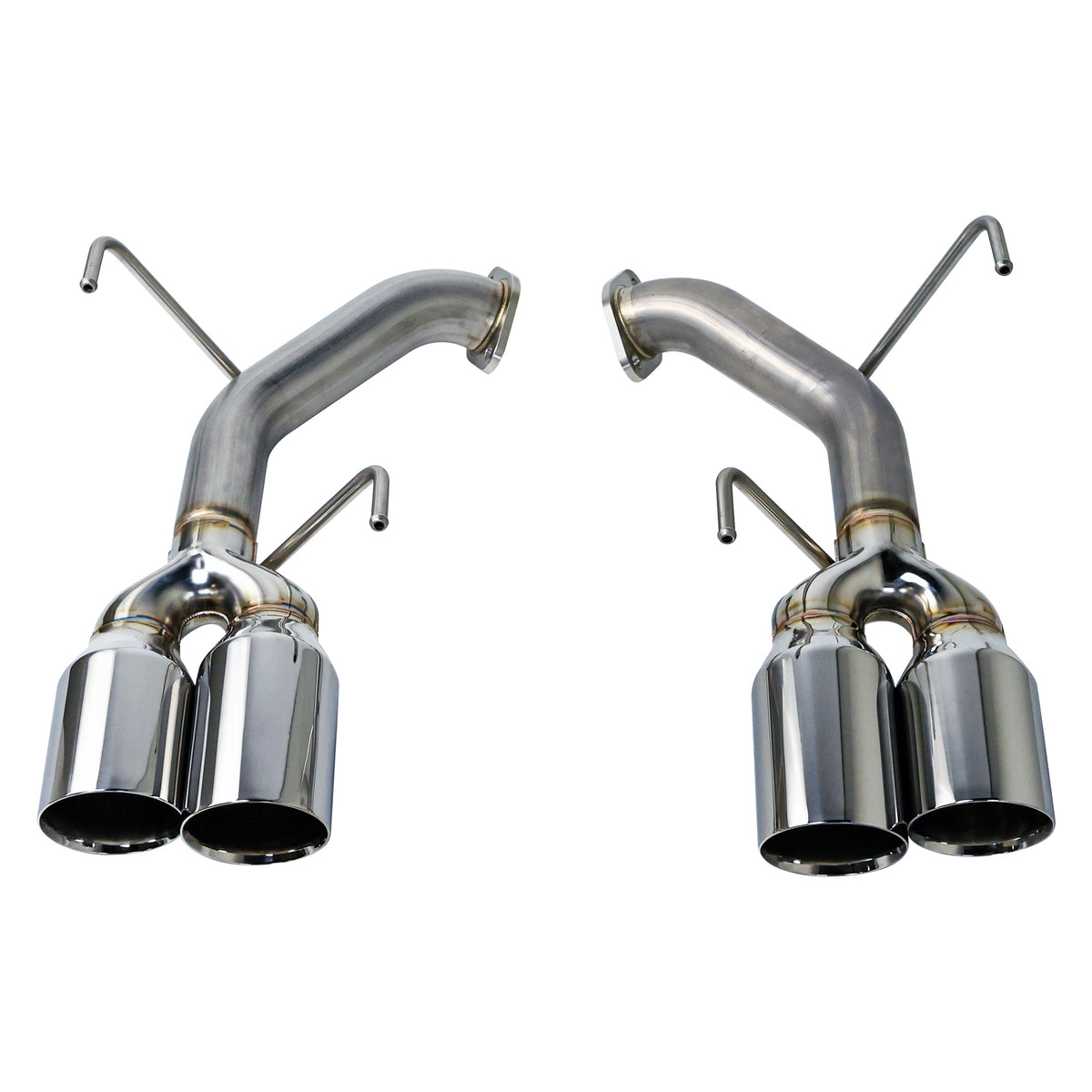 Remark 2015+ Subaru WRX STi VA Axle Back Exhaust w/Stainless Steel Double Wall Tip 4in - RO-TSVA-D4