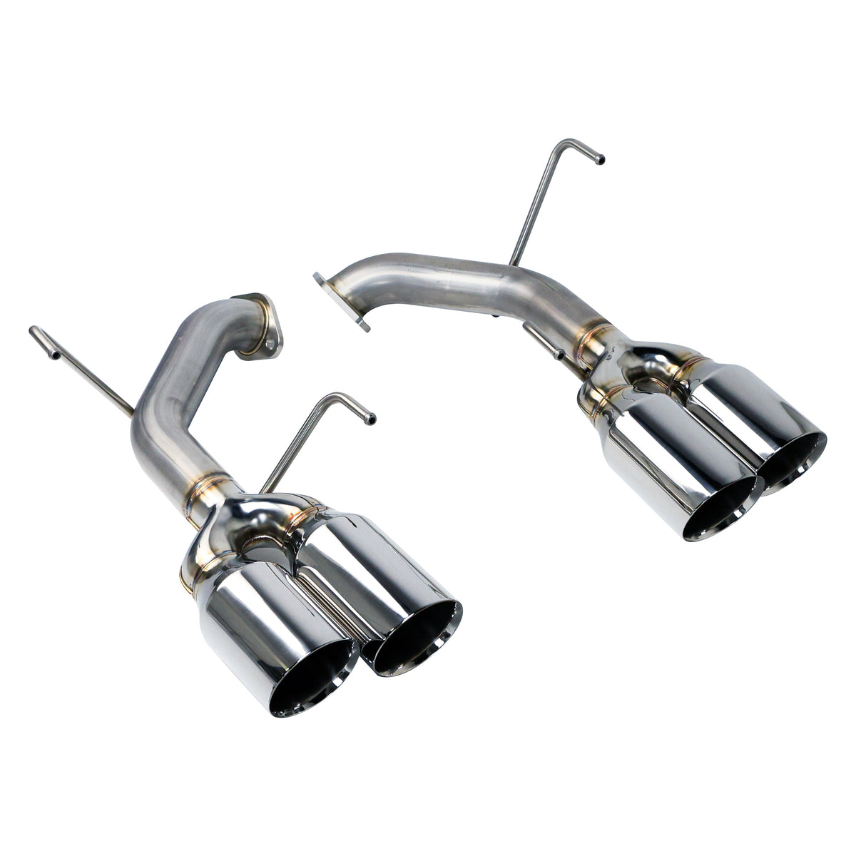 Remark 2015+ Subaru WRX STi VA Axle Back Exhaust w/Stainless Steel Double Wall Tip 4in - RO-TSVA-D4