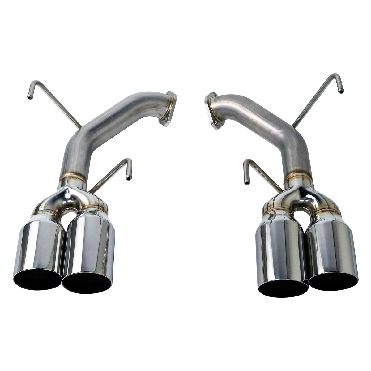 Remark Subaru WRX STi VA Axle Back Exhaust w/ Stainless Single Wall Tip - 4 Inch Version - RO-TTVA-S4