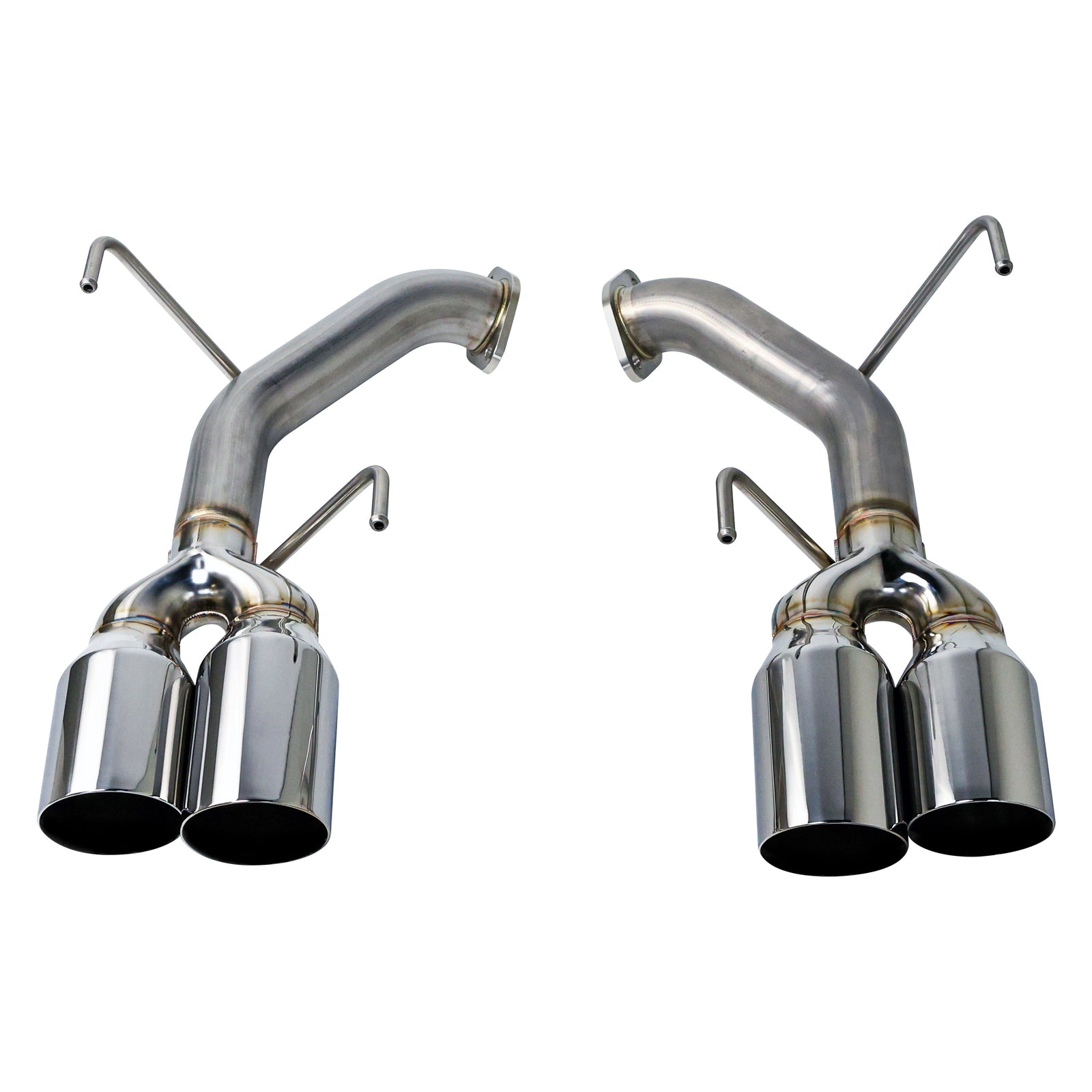Remark Subaru WRX STi VA Axle Back Exhaust w/ Stainless Single Wall Tip - 4 Inch Version - RO-TTVA-S4