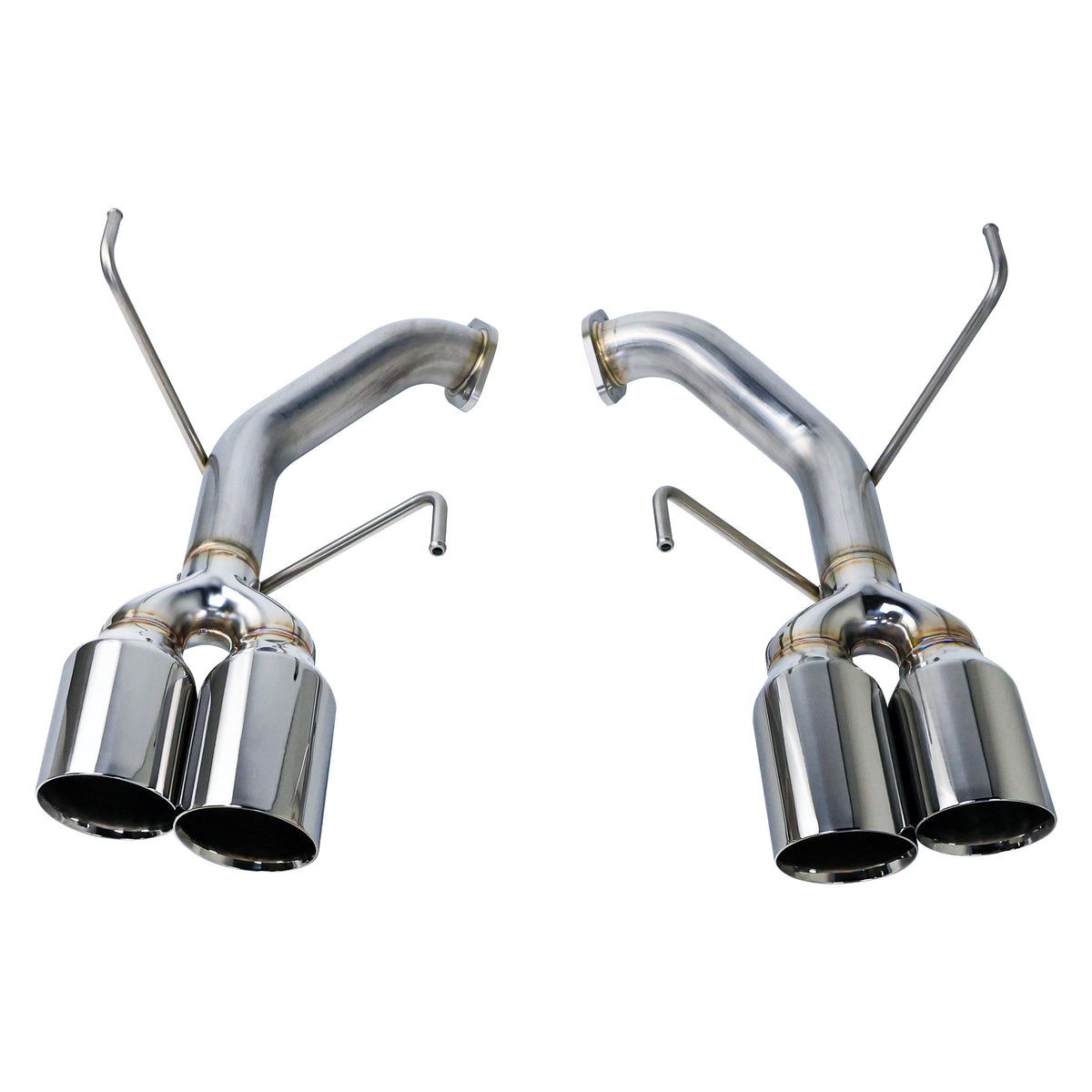Remark 2022+ Subaru WRX (VB) 4in Axleback Exhaust w/ Stainless Double Wall Tip - RO-TSVB-D4