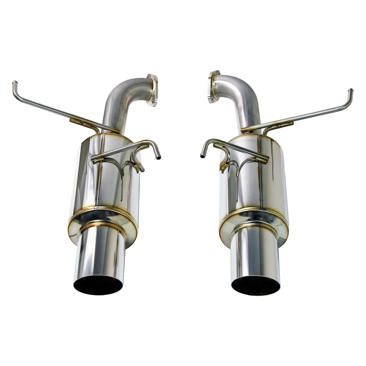 REMARK 2022+ Subaru WRX VB Axleback Exhaust - Dual R1 Spec Stainless - RO-TSVB-R1D
