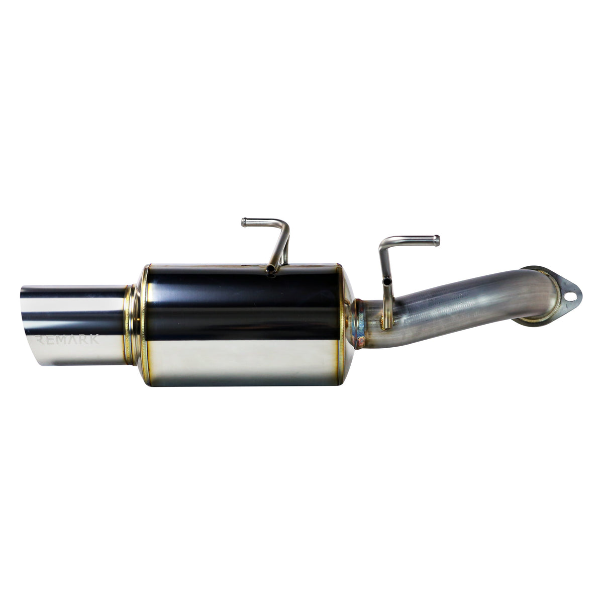 REMARK 2022+ Subaru WRX VB Axleback Exhaust - Dual R1 Spec Burnt Stainless - RO-TTVB-R1D
