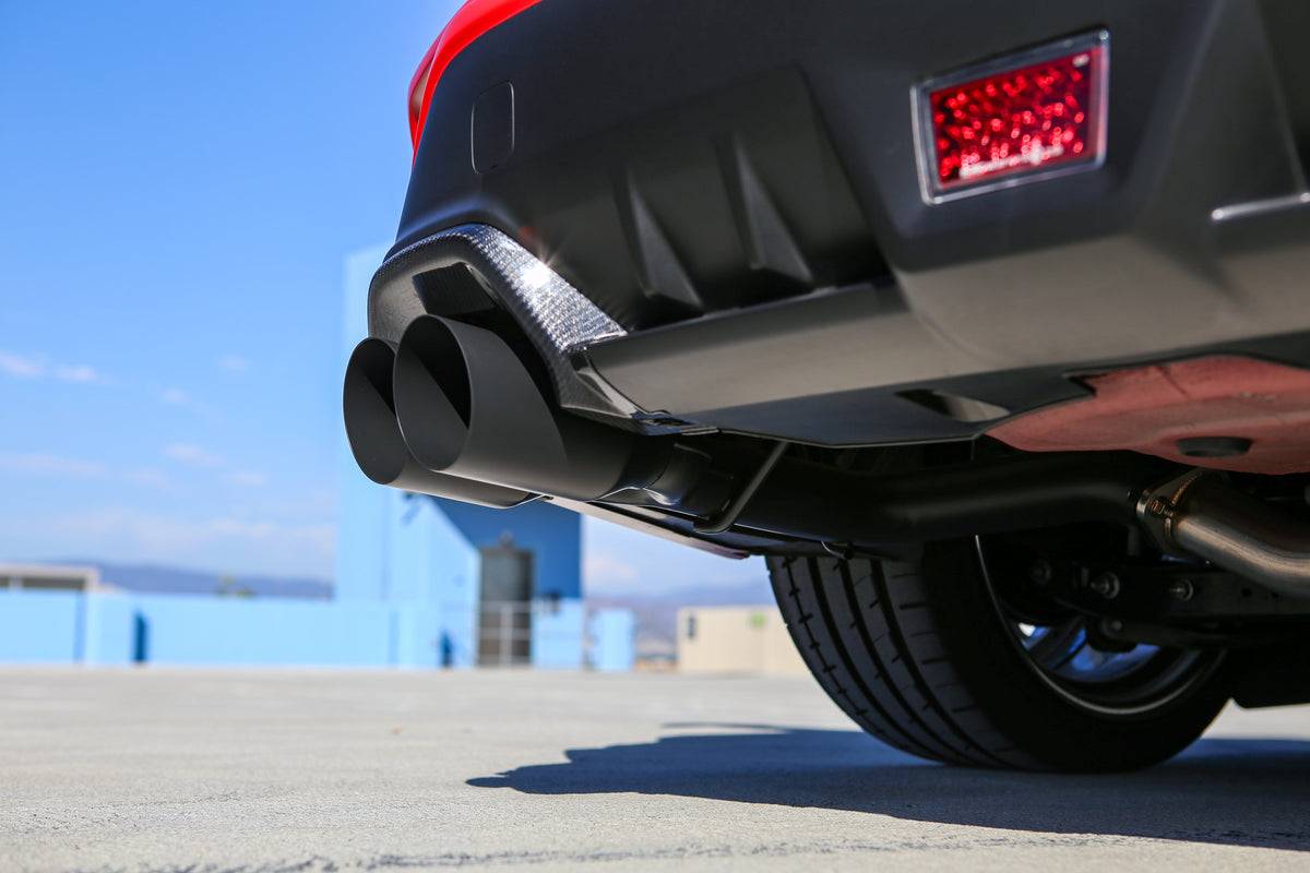 REMARK 2022+ Subaru WRX VB Stainless Single Wall Tip (4in) Axle Back Exhaust- Cerakote Black Coating - RO-TSVB-S4B