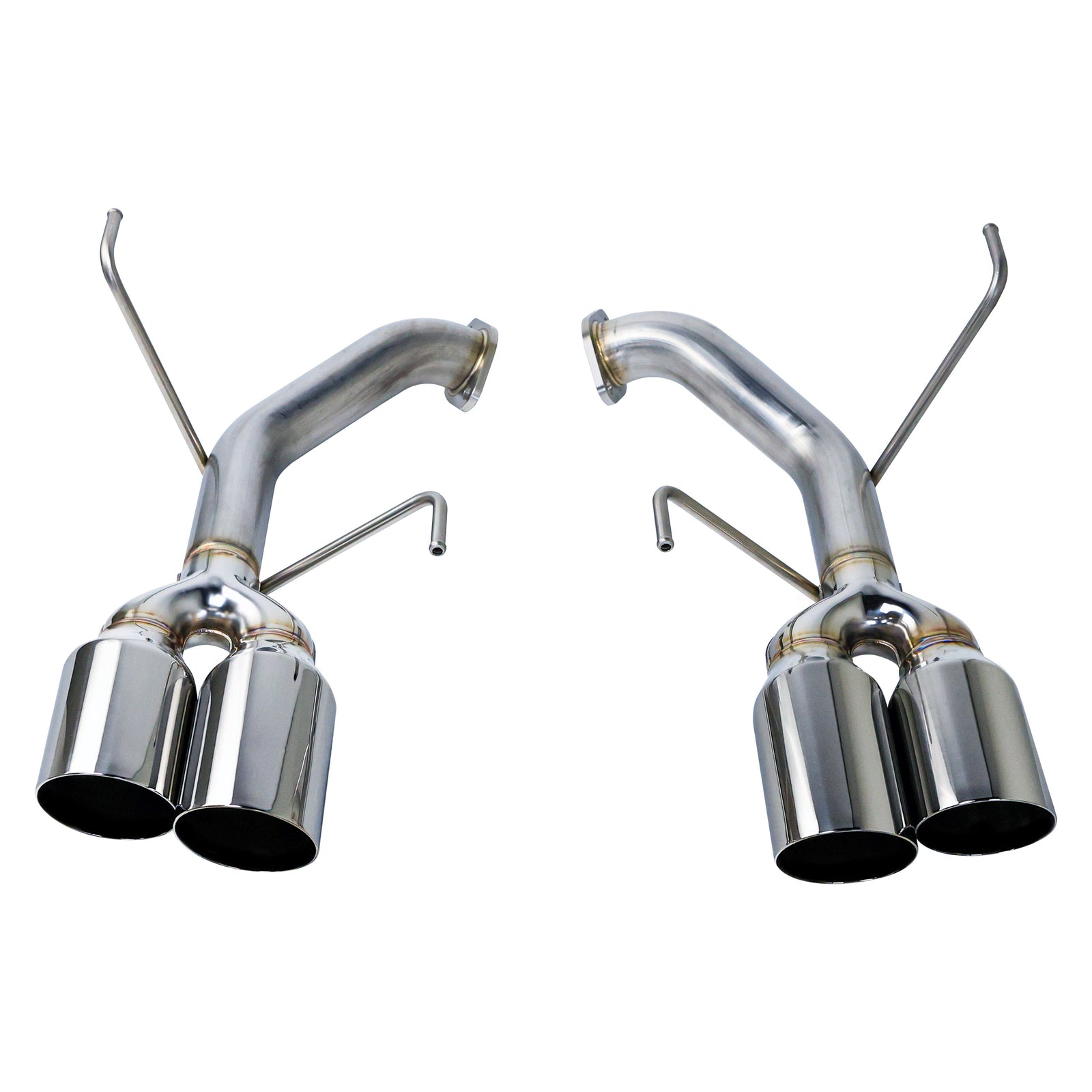 Remark 2022+ Subaru WRX (VB) 4in Axleback Exhaust w/ Burnt Stainless Single Wall Tip - RO-TTVB-S4