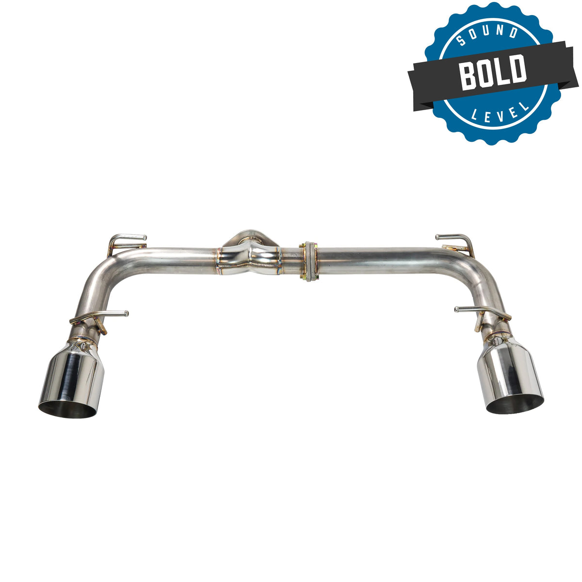 Remark 2022+ Subaru BRZ/Toyota GR86 Axle Back Exhaust w/Stainless Steel Single Wall Tip - RO-TSZ8-S