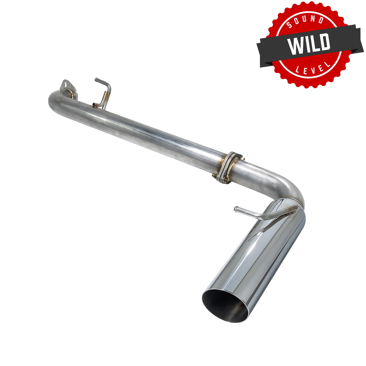 Remark 13+ Subaru BRZ/Toyota 86 Single-Exit Axle Back Exhaust w/ Burnt Stainless Single Wall Tip - RO-TTZN-SL