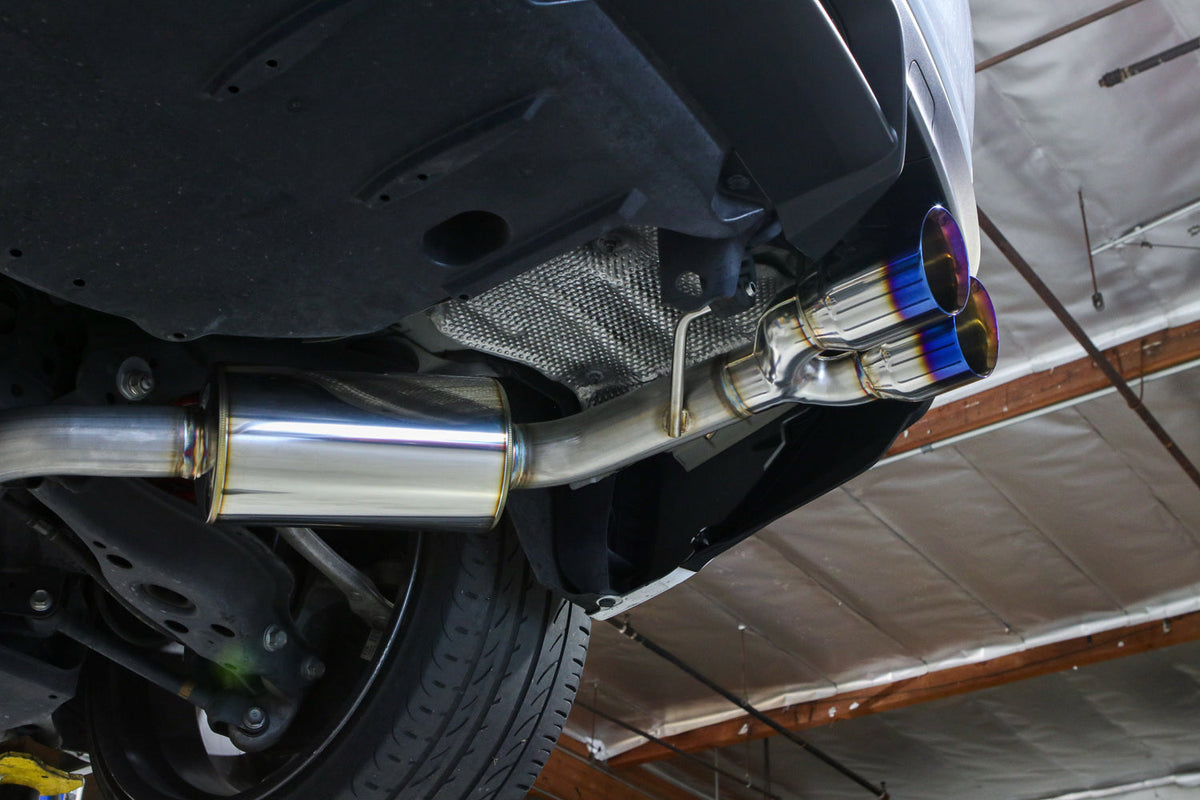 REMARK 17-20 Lexus IS200/300/350 Axleback Exhaust - Stainless Double Wall Tip (Muffler Version) - RO-TSE3-DM