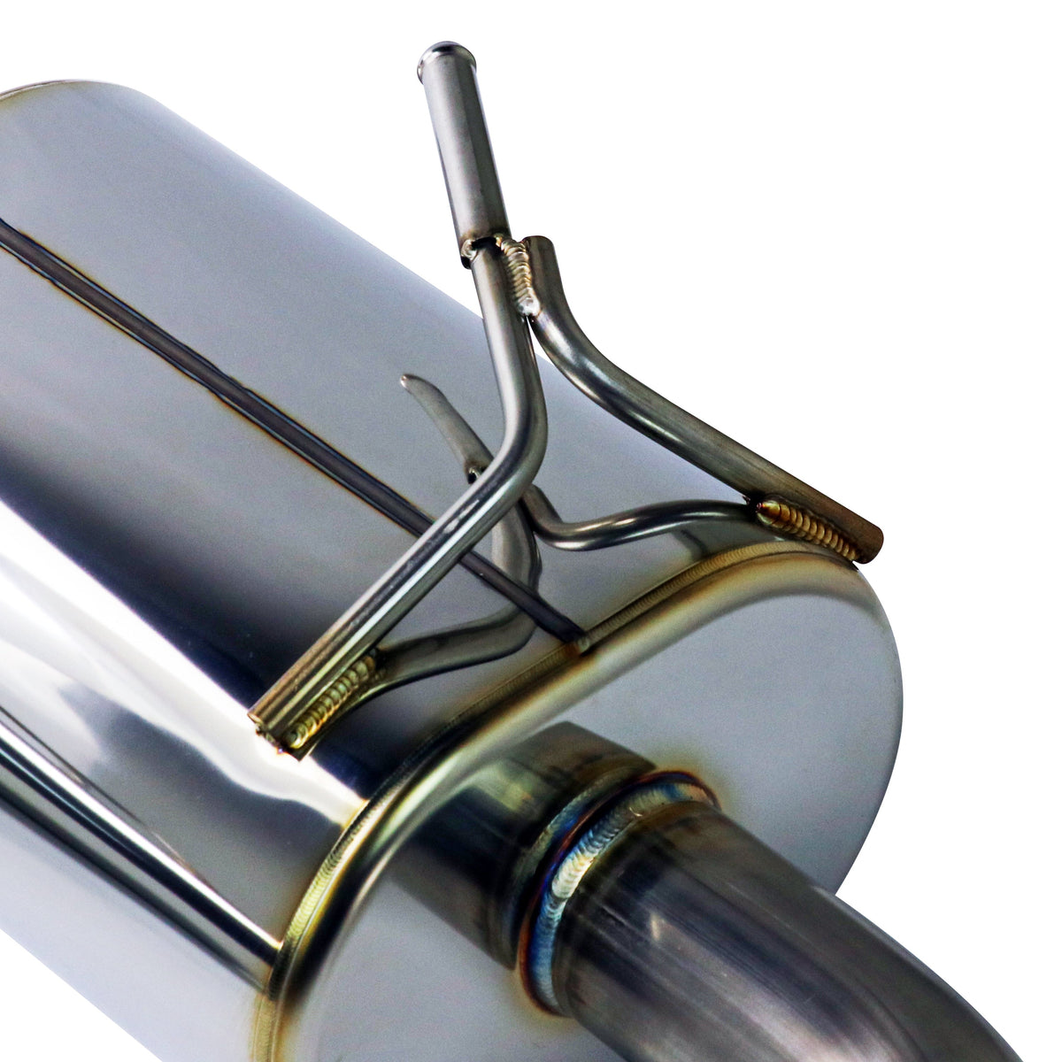 REMARK 14+ Infiniti Q50 Axleback Exhaust w/Mufflers - Stainless Double Wall Tip - RO-TSQ5-DM
