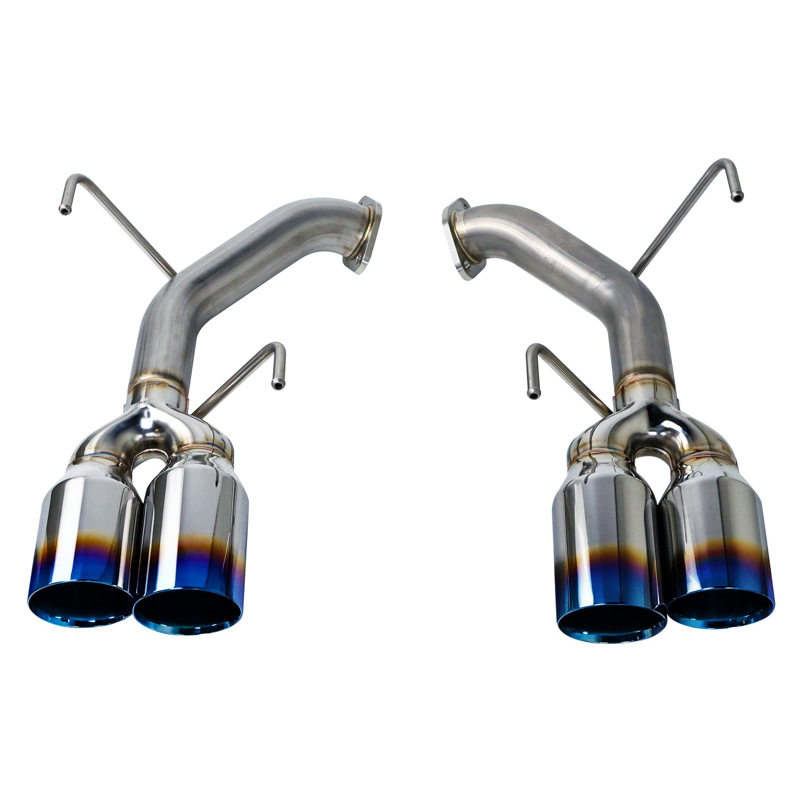 Remark Subaru WRX STi VA Axle Back Exhaust w/ Titanium Stainless Double Wall Tip - 4 Inch Version - RO-TTVA-D4