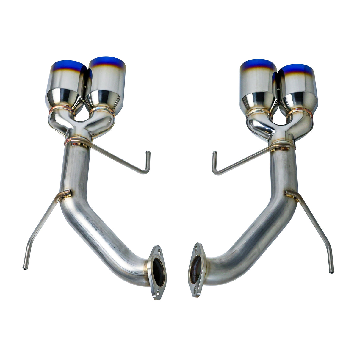 Remark 2022+ Subaru WRX (VB) 4in Axleback Exhaust w/ Burnt Stainless Double Wall Tip - RO-TTVB-D4