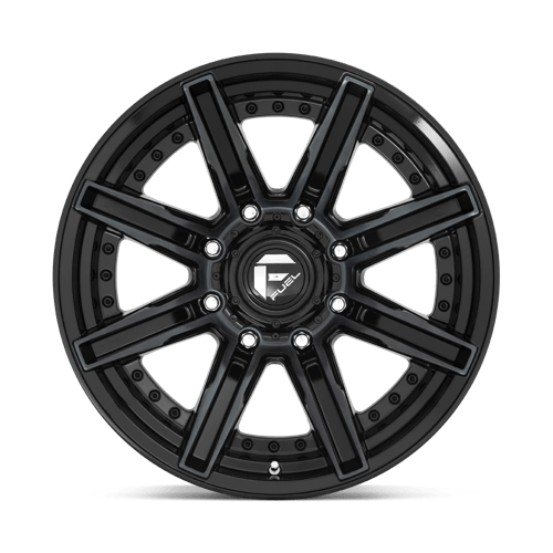 Fuel Off-Road D708 20X10 Gloss Machined Double Dark Tint 8x165.1 -18mm