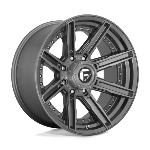 Fuel Off-Road Aluminum Wheels 20X10 Rogue Platinum D710 Brushed Gunmetal