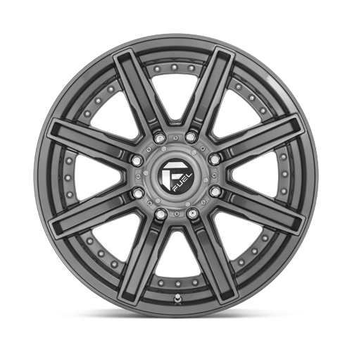 Fuel Off-Road D710 20X10 Brushed Gunmetal 8x180 -18mm