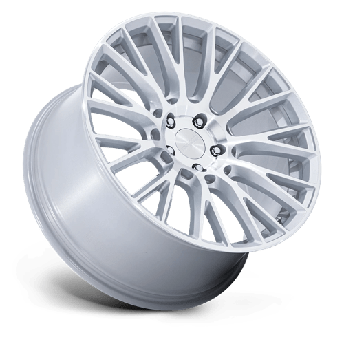 Rotiform Rc201 Lse 20X8.5 5X120 +35MM Gloss Silver W/ Machined Face