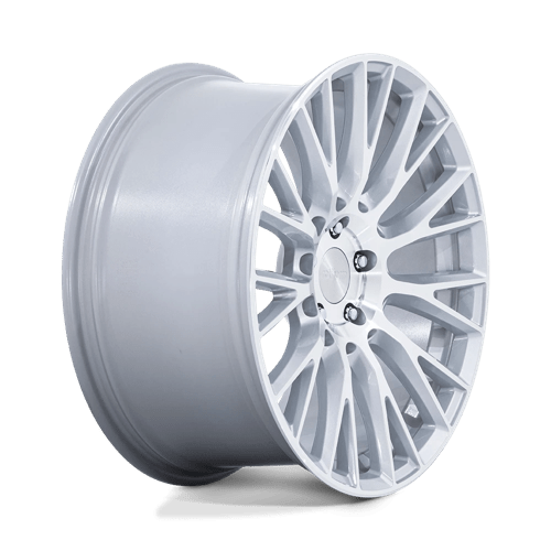 Rotiform Rc201 Lse 20X10 5X112 +35MM Gloss Silver W/ Machined Face
