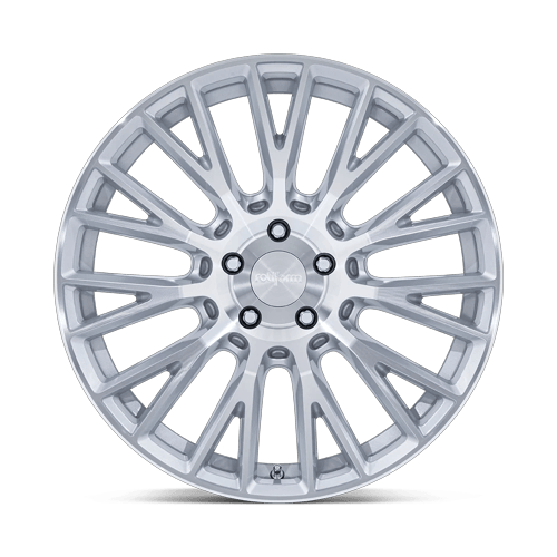 Rotiform Rc201 Lse 20X10 5X112 +35MM Gloss Silver W/ Machined Face