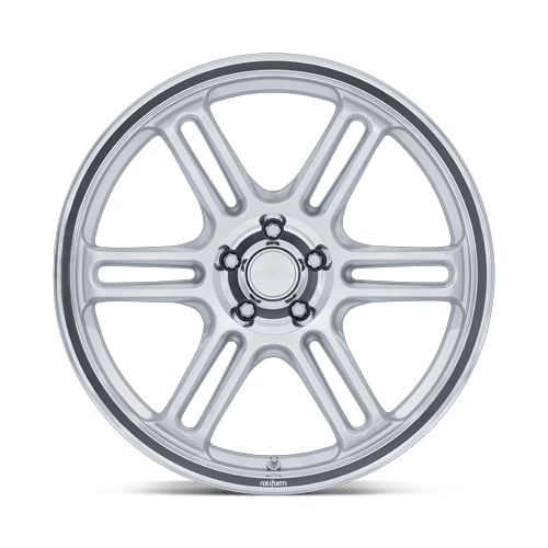 Rotiform Rc209 Rps 18X10.5 5X114.3 +22MM Matte Silver W/ Diamond Cut Li