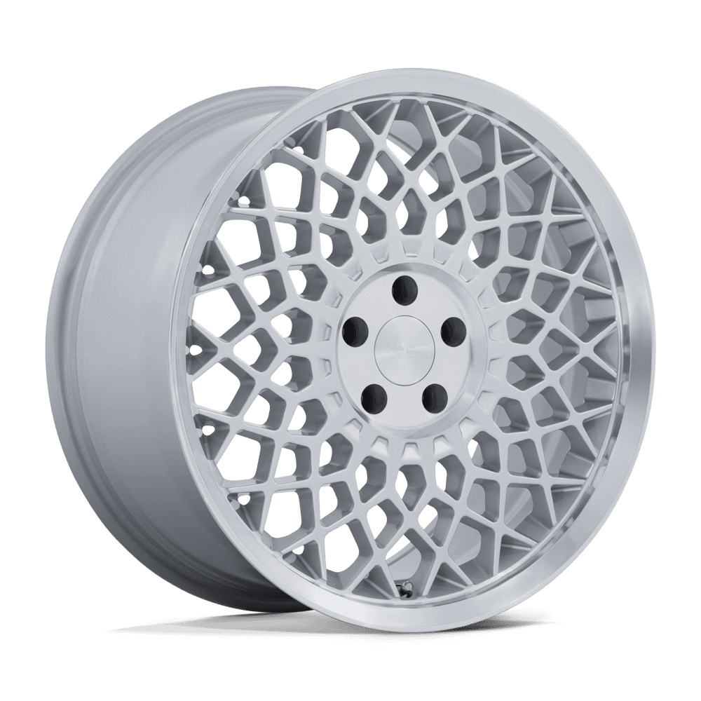 Rotiform Rc212 Cjj 18X9.5 5X114.3 +25MM Gloss Silver W/ Machined Lip