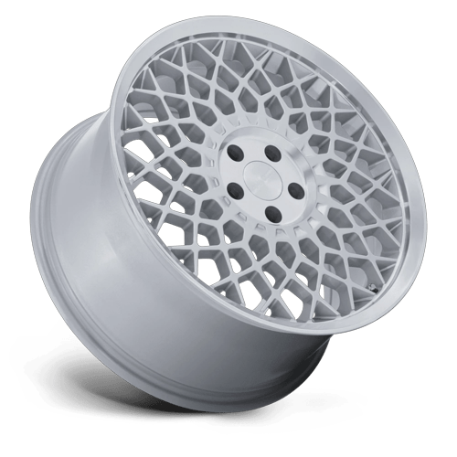 Rotiform Rc212 Cjj 19X9.5 5X112 +25MM Gloss Silver W/ Machined Lip