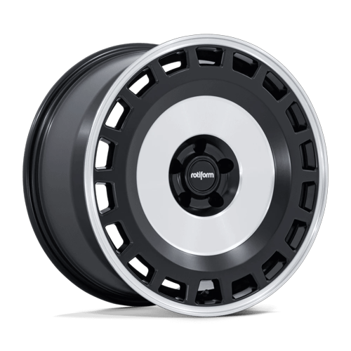 Rotiform Rc213 Zbf 18X8.5 5X114.3 +22MM Matte Black W/ Machined Face