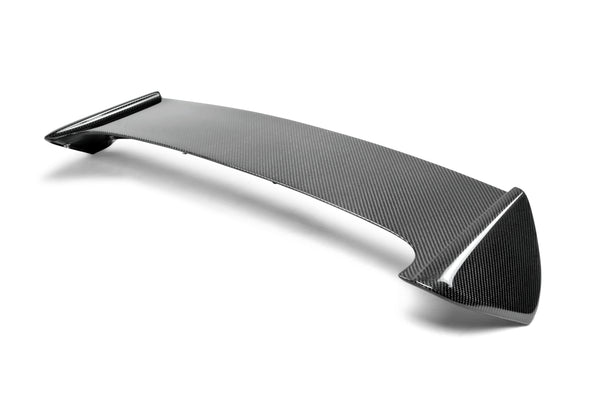 Seibon 08-11 Subaru WRX/STi Hatchback STI-Style Carbon Fiber Rear Spoiler w/ LED Light Included - RS0809SBIMP-STI-LED