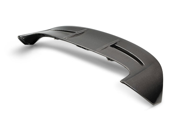 Seibon 11-15 Ford Fiesta (Hatchback) ST-Style Carbon Fiber Rear Spoiler - RS14FDFI-ST