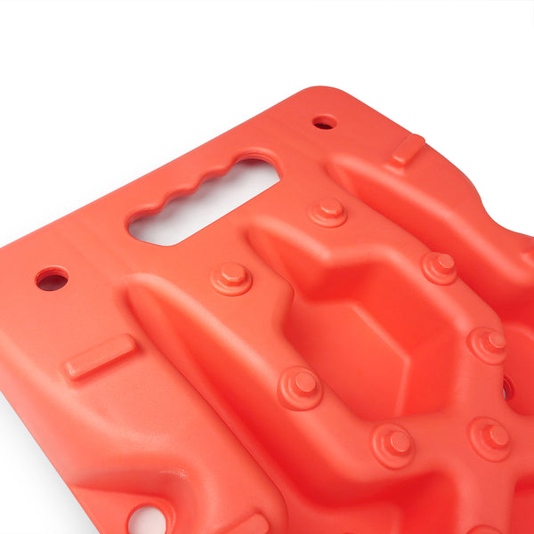 DV8 Offroad - Traction Boards with Bag; Red; Pair - RTB1-01RD