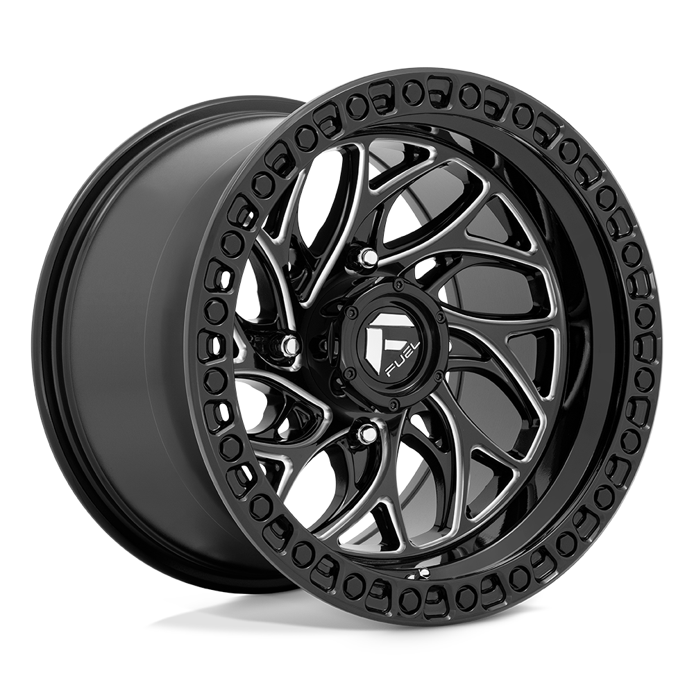 Fuel Off-Road D741 15X10 Gloss Black Milled 4x137 0mm