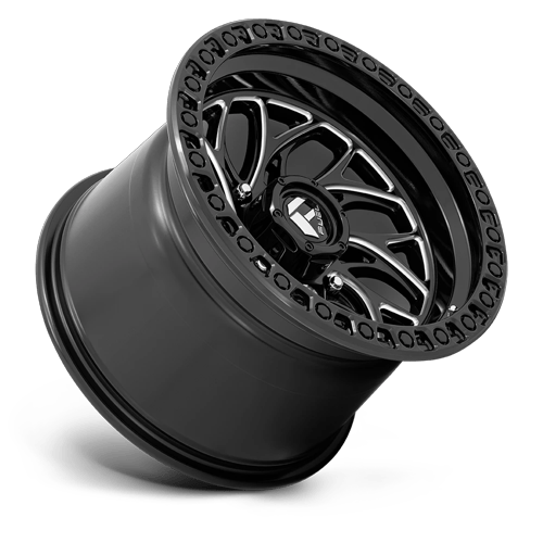Fuel Off-Road D741 15X10 Gloss Black Milled 4x156 0mm