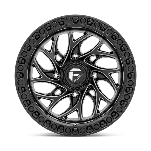 Fuel Off-Road D741 15X10 Gloss Black Milled 4x156 0mm
