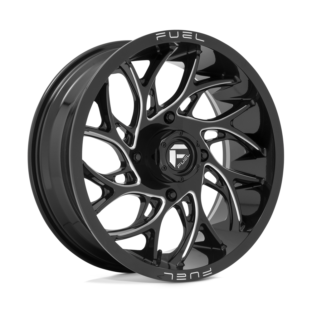 Fuel Off-Road D741 18X7 Gloss Black Milled 4x156 +13mm