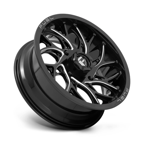 Fuel Off-Road Aluminum Wheels 18X7 Runner Utv D741 Gloss Black Milled