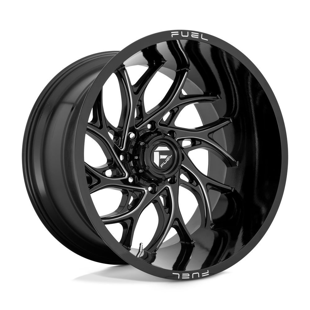 Fuel Off-Road D741 24X14 Gloss Black Milled 8x165.1 -75mm