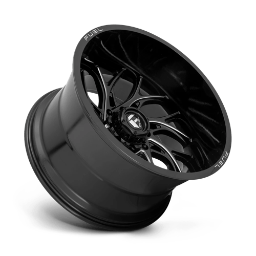 Fuel Off-Road D741 24X14 Gloss Black Milled 6x139.7 -75mm