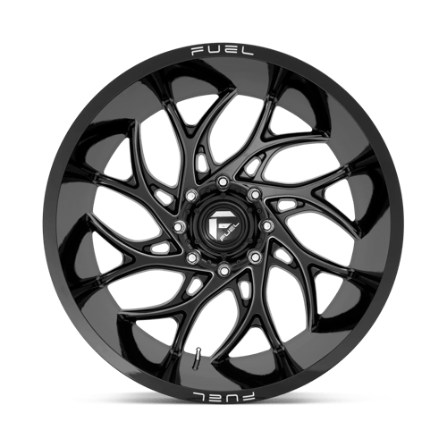Fuel Off-Road D741 24X14 Gloss Black Milled 8x165.1 -75mm