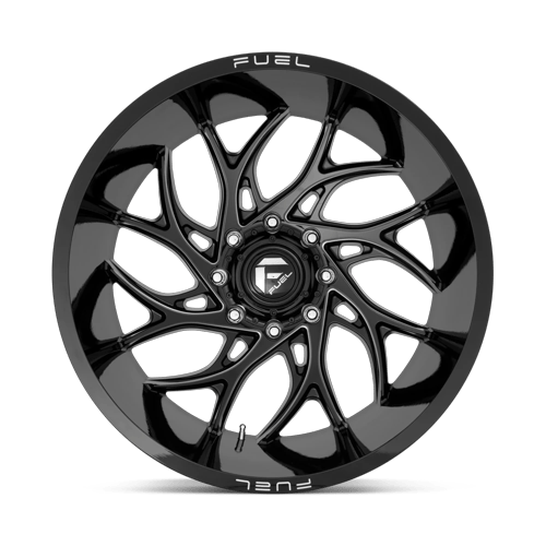 Fuel Off-Road D741 22X12 Gloss Black Milled 5x127 -44mm