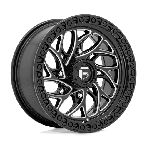 Fuel Off-Road Aluminum Wheels 15X7 Runner Utv D741 Gloss Black Milled