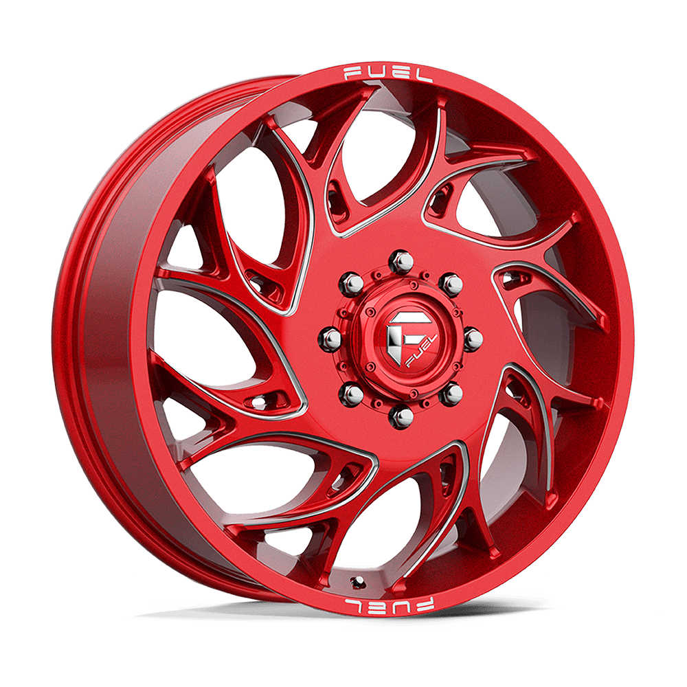 Fuel Off-Road D742 20X8.25 Candy Red Milled 8x165.1 +105mm