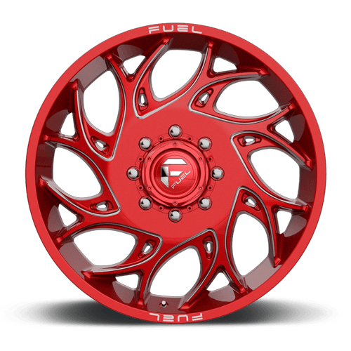 Fuel Off-Road D742 20X8.25 Candy Red Milled 8x165.1 +105mm