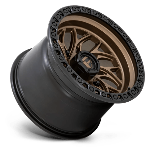 Fuel Off-Road Aluminum Wheels 15X10 Runner Utv D777 Bronze W/ Black Ring