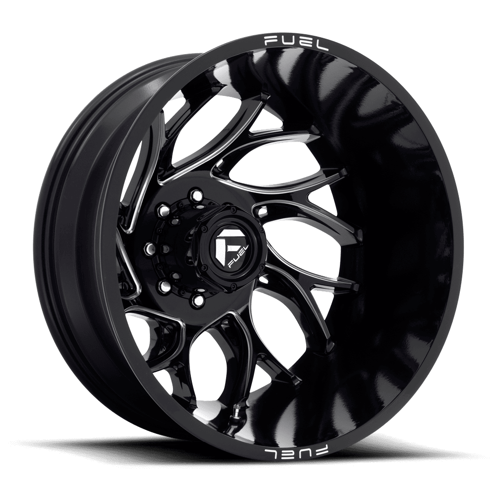 Fuel Off-Road D741 22X8.25 Gloss Black Milled 8x210 -220mm