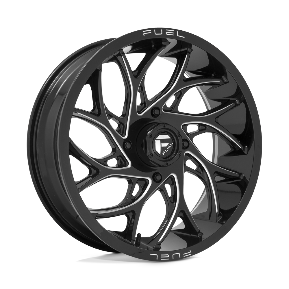 Fuel Off-Road D741 20X7 Gloss Black Milled 4x137 +13mm