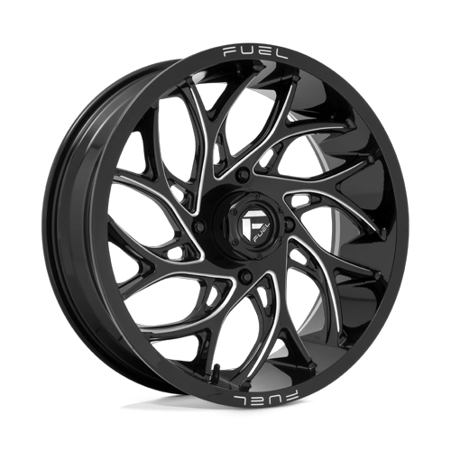 Fuel Off-Road Aluminum Wheels 20X7 Runner Utv D741 Gloss Black Milled
