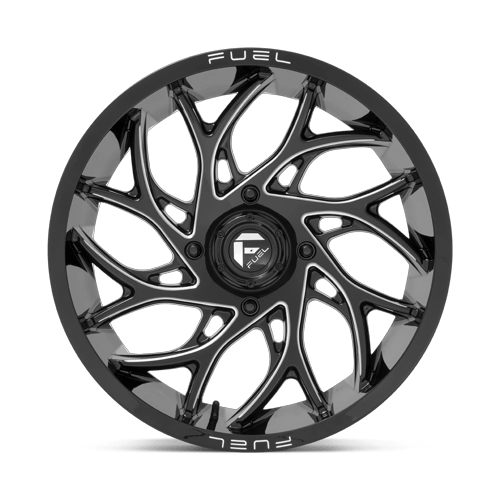 Fuel Off-Road D741 20X7 Gloss Black Milled 4x137 +13mm