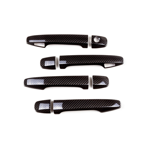 Revel GT Dry Carbon Door Handle Covers (FL/FR/RL/RR) 15-21 Subaru WRX/STI - 1TR4GT0AS10 for 2015-2021 Subaru WRX