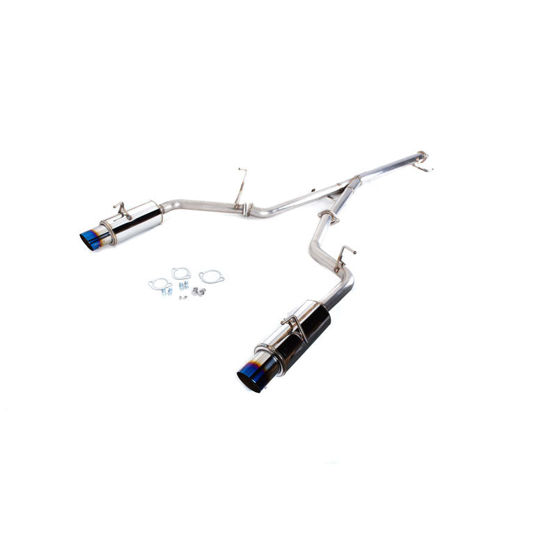 Revel Medallion Touring-S Catback Exhaust - Dual Muffler/ Blue Tip 90-99 Mitsubishi 3000GT VR4 - T90034KR
