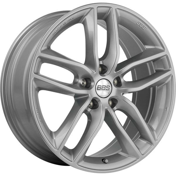 BBS SX 18x8 5x112 ET44 Sport Silver Wheel -57mm - SX0202SK by BBS