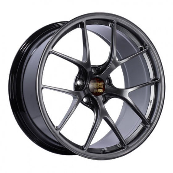 BBS RI-D 20x10.5 5x112 ET15, 82mm Diamond Black Wheel PFS/Clip Required - RI104DB